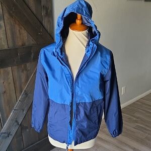 Eddie Bauer 10 12 Kids Blue Two-Tone Jacket